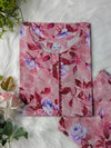 Pink Petals Lawn 2pc Co-ord Dress