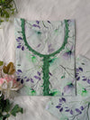 Light Green Petals Lawn 2pc Co-ord Set