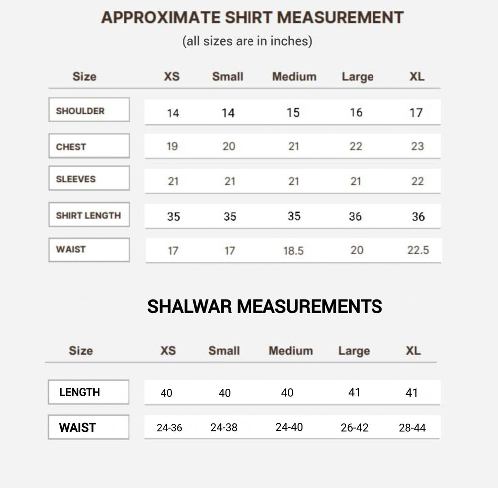 Size Guide