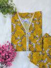 Mustard Petals Lawn Stitched 2pc
