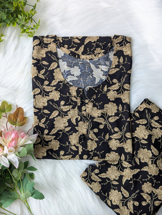 Golden Dusk Linen 2pc Dress