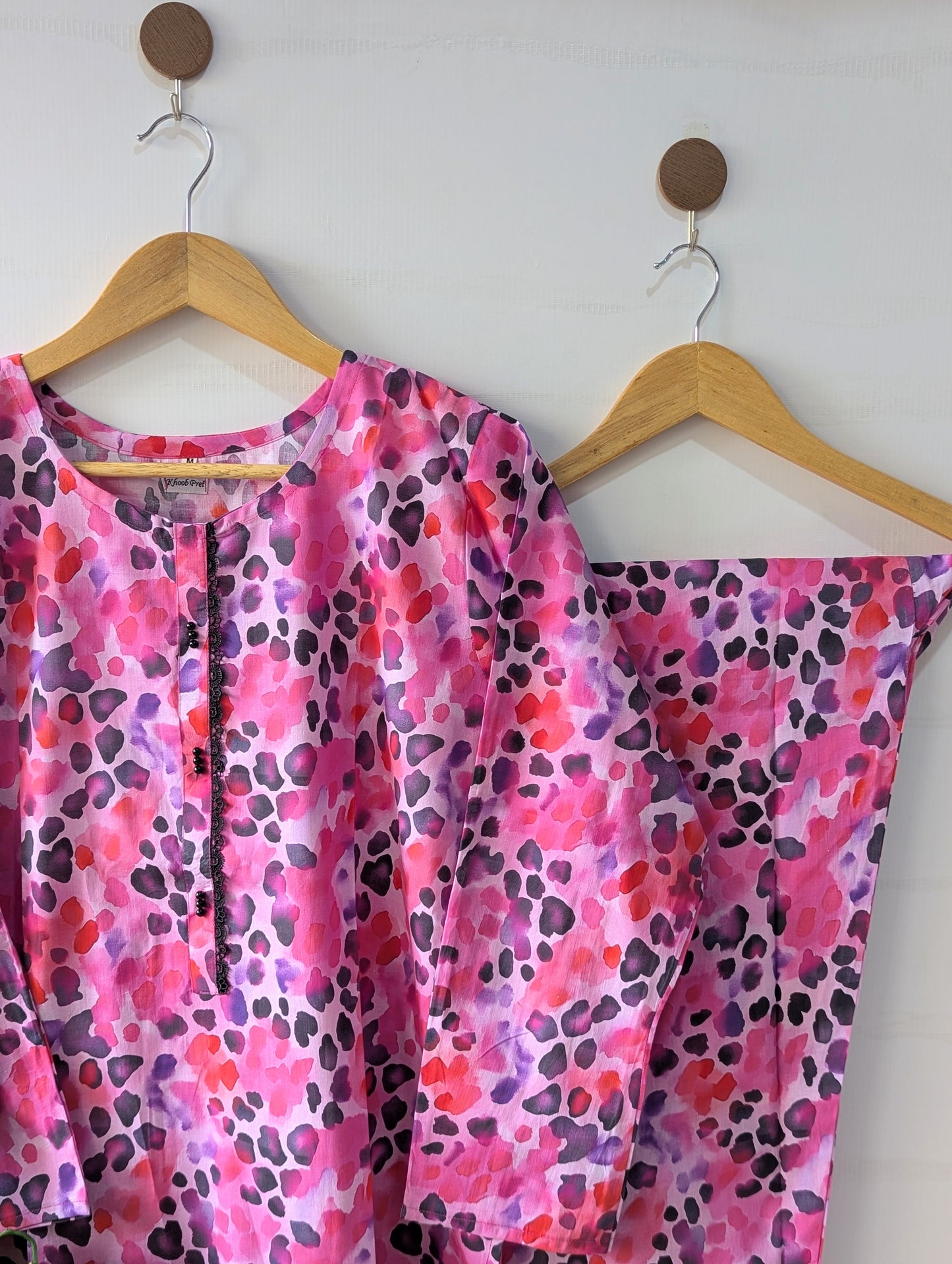 Wild Pink Lawn 2pc Co-ord Set