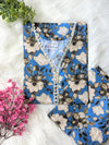 Blue Petals Lawn Stitched 2pc