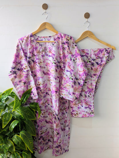 Light Purple Heaven Lawn 2pc Co-ord Set