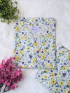 Sea Green Florals Lawn Stitched 2pc