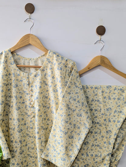 Little Florals Khaddar Stitched 2pc