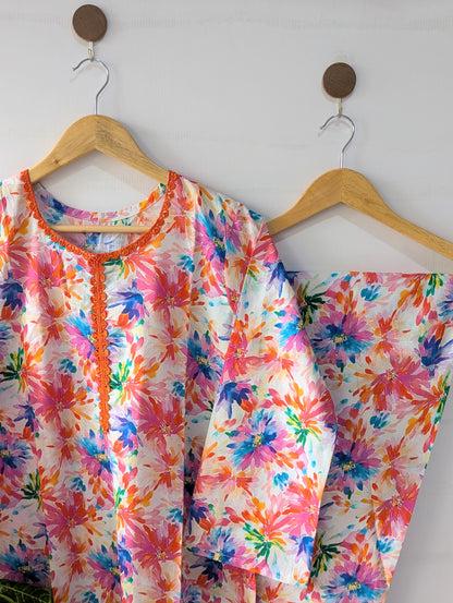 Amber Canvas Lawn 2pc Co-ord Set