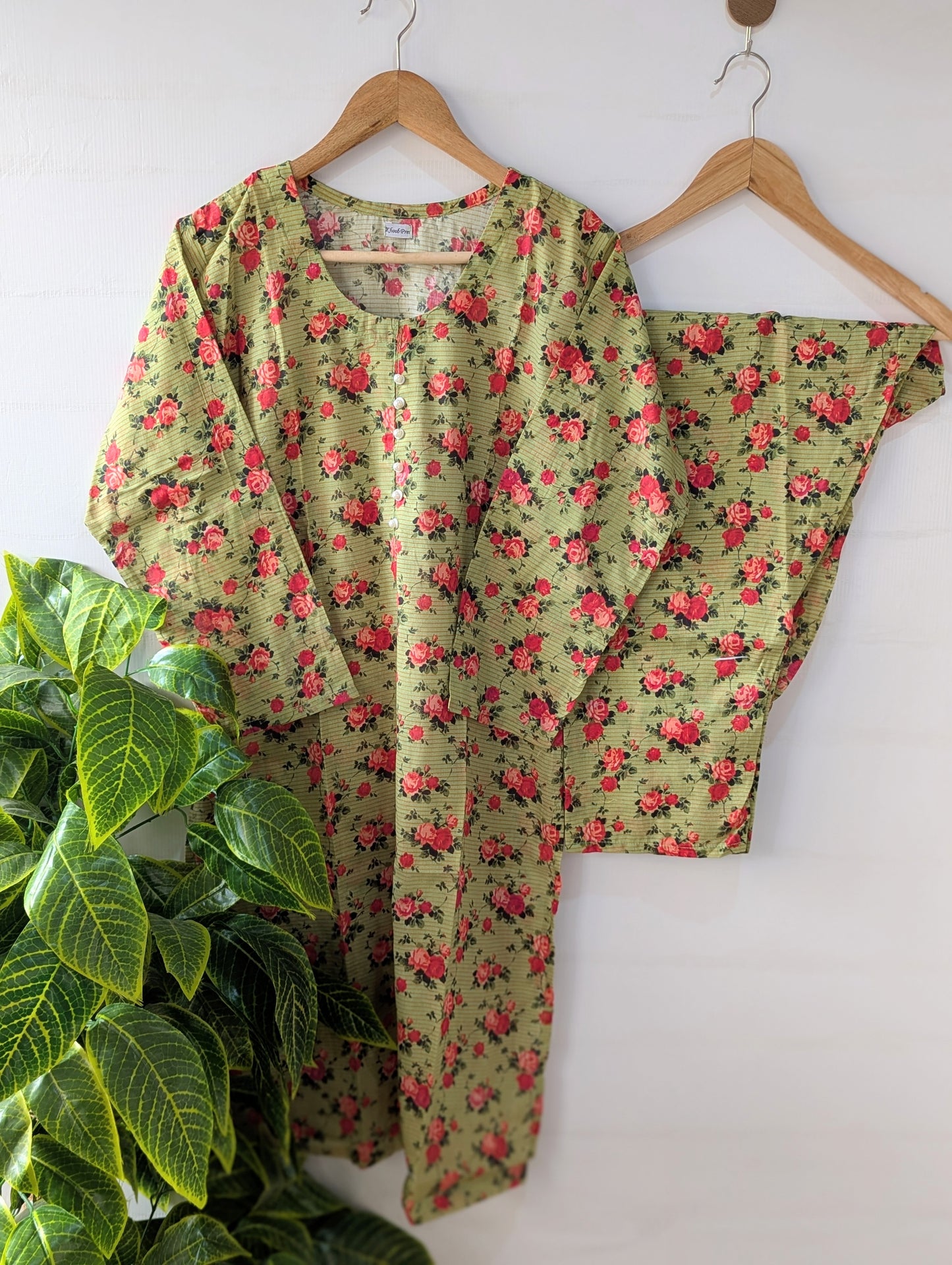 Ivy Floral Lawn 2pc Co-ord Set
