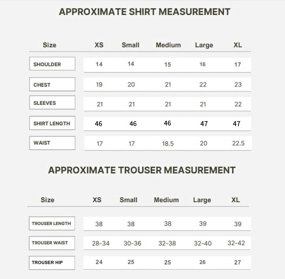 Size Guide