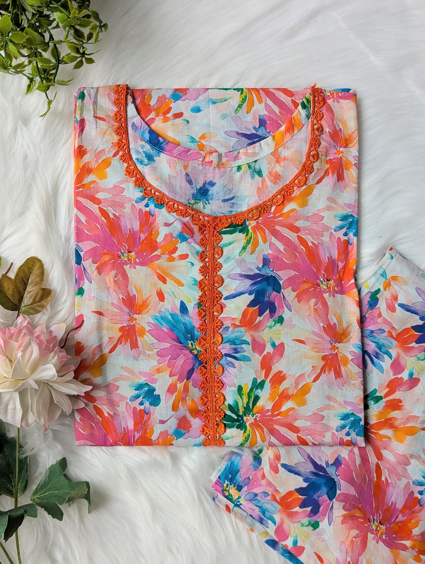Amber Canvas Lawn 2pc Co-ord Set