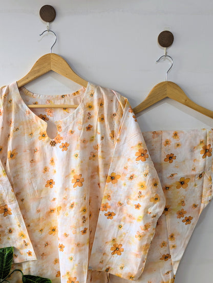Sunny Petals Lawn 2pc Co-ord Set
