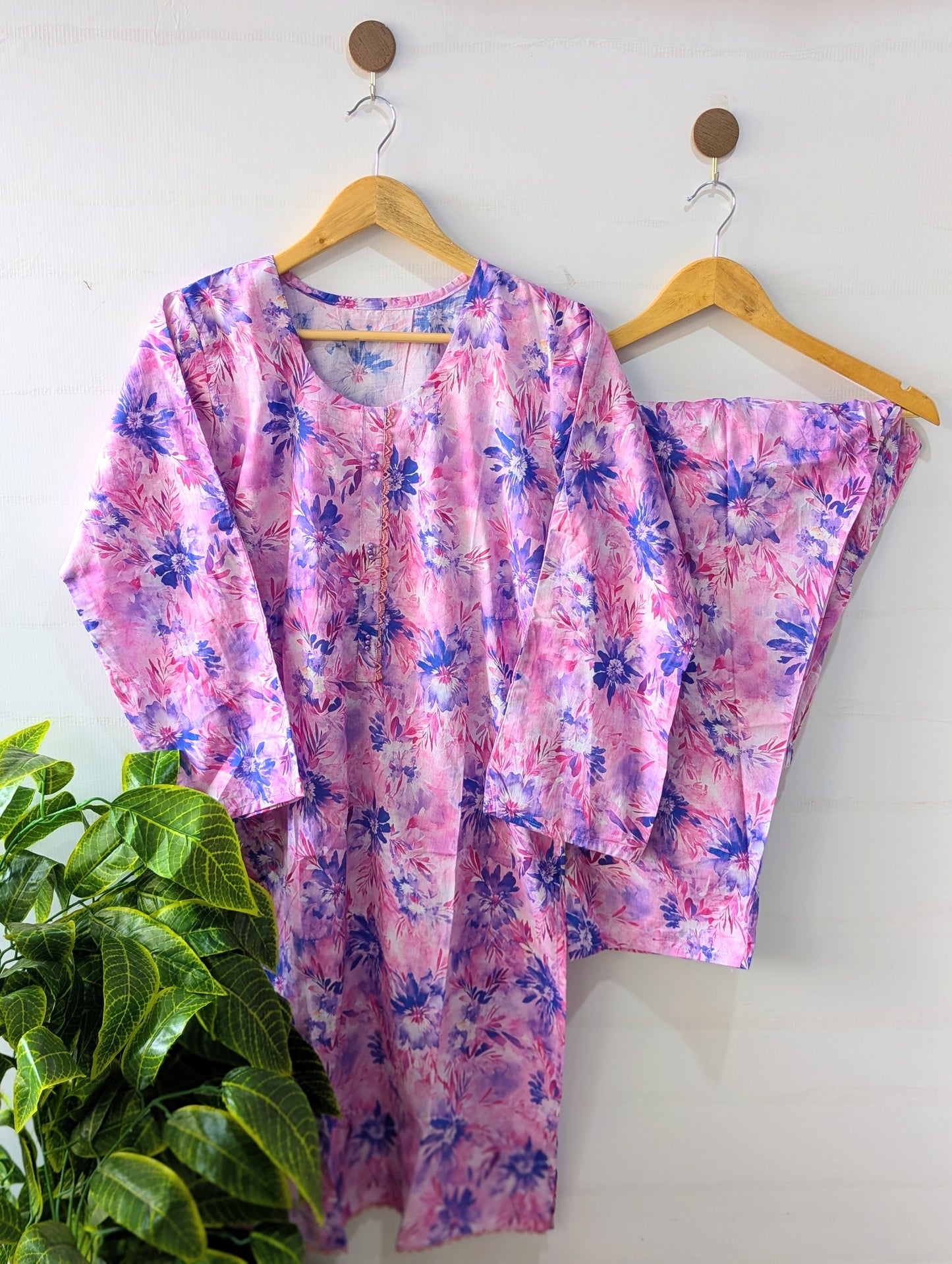 Lilac Petals 2pc Co-ord Set