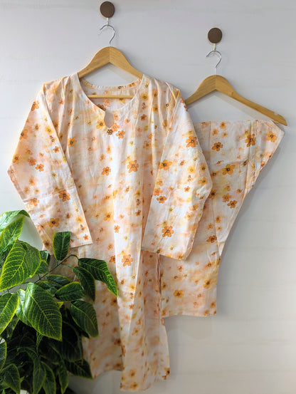 Sunny Petals Lawn 2pc Co-ord Set