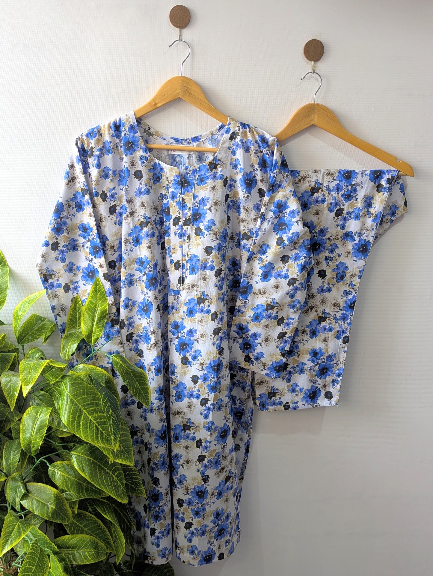 Ocean Petals Lawn Stitched 2pc