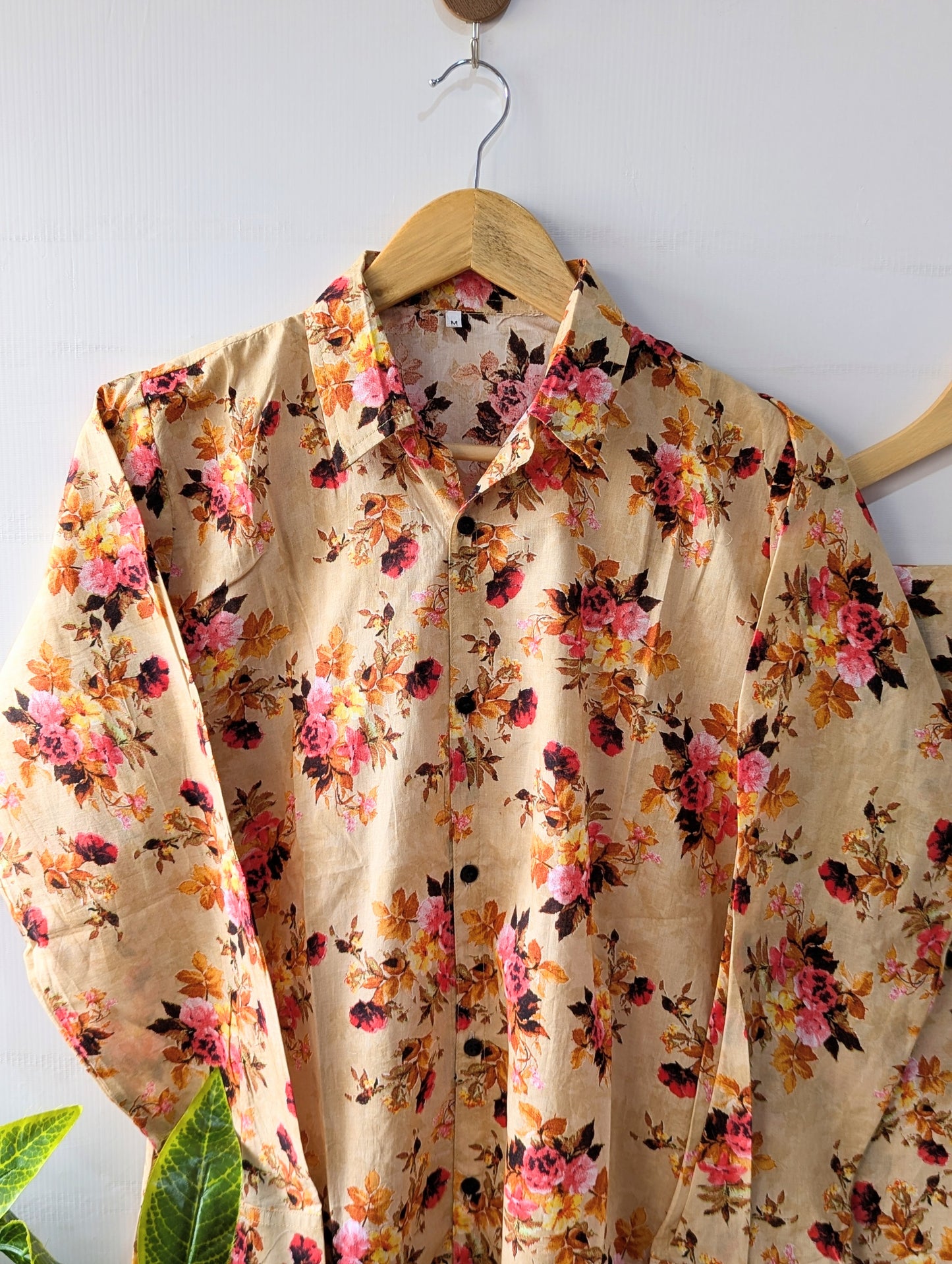 Amber Florals Lawn Button Down Co-ord