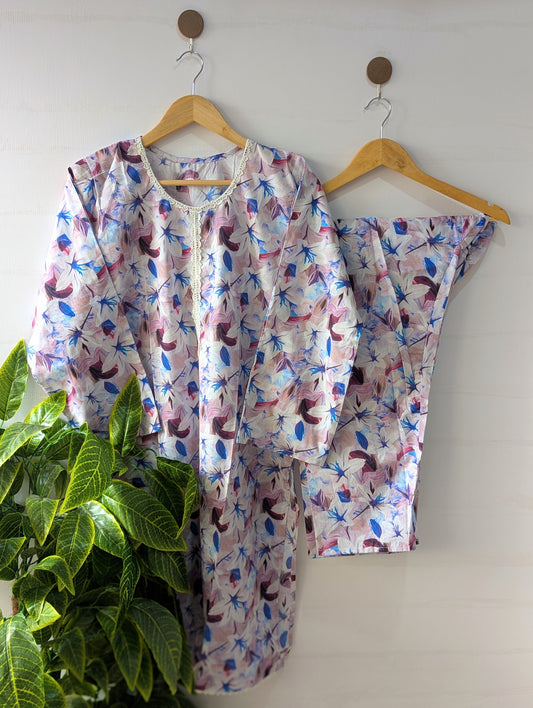 Meadow Petals Lawn 2pc Co-ord Set