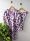 Lilac Florals Lawn Stitched 2pc