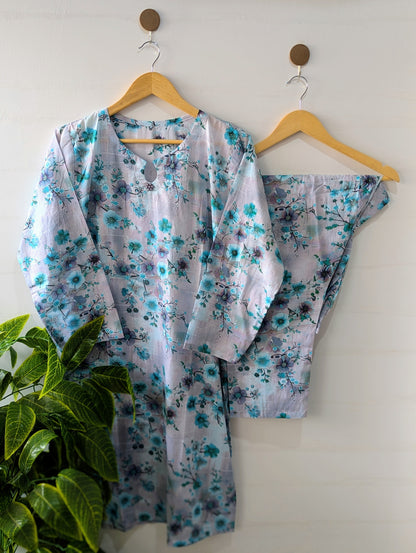 Zinc Florals Lawn 2pc Co-ord Set