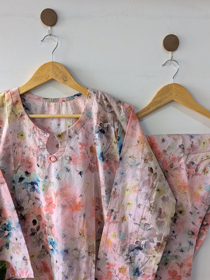 Haze Petals Lawn 2pc Co-ord Set
