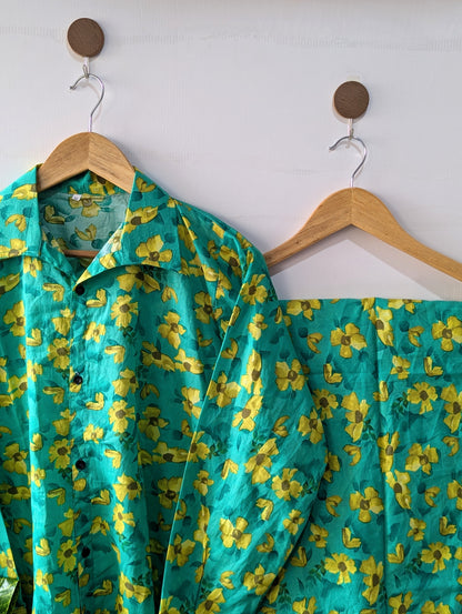 Citrus Garden Lawn Co-ord Set