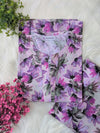 Lilac Florals Lawn Stitched 2pc