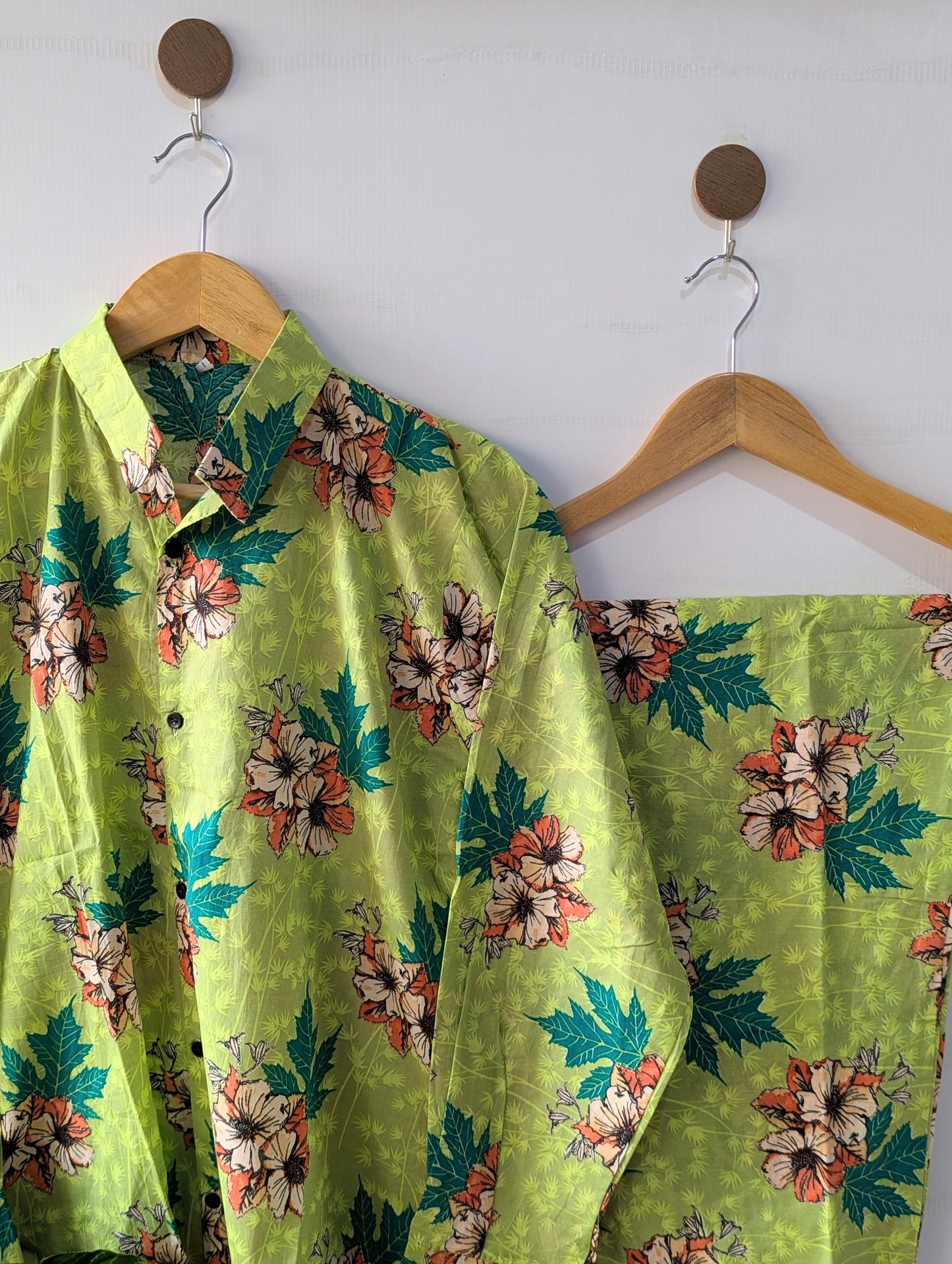 Ivy Flora Lawn Button Down Co-ord