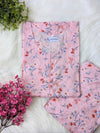 Baby Pink Petals Lawn Stitched 2pc
