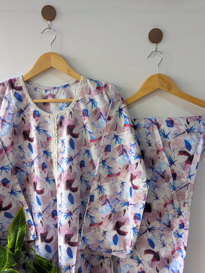 Meadow Petals Lawn 2pc Co-ord Set