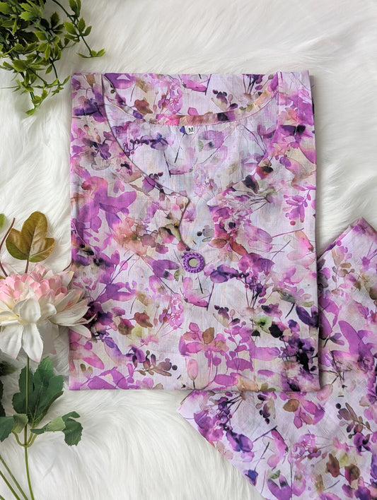 Light Purple Heaven Lawn 2pc Co-ord Set