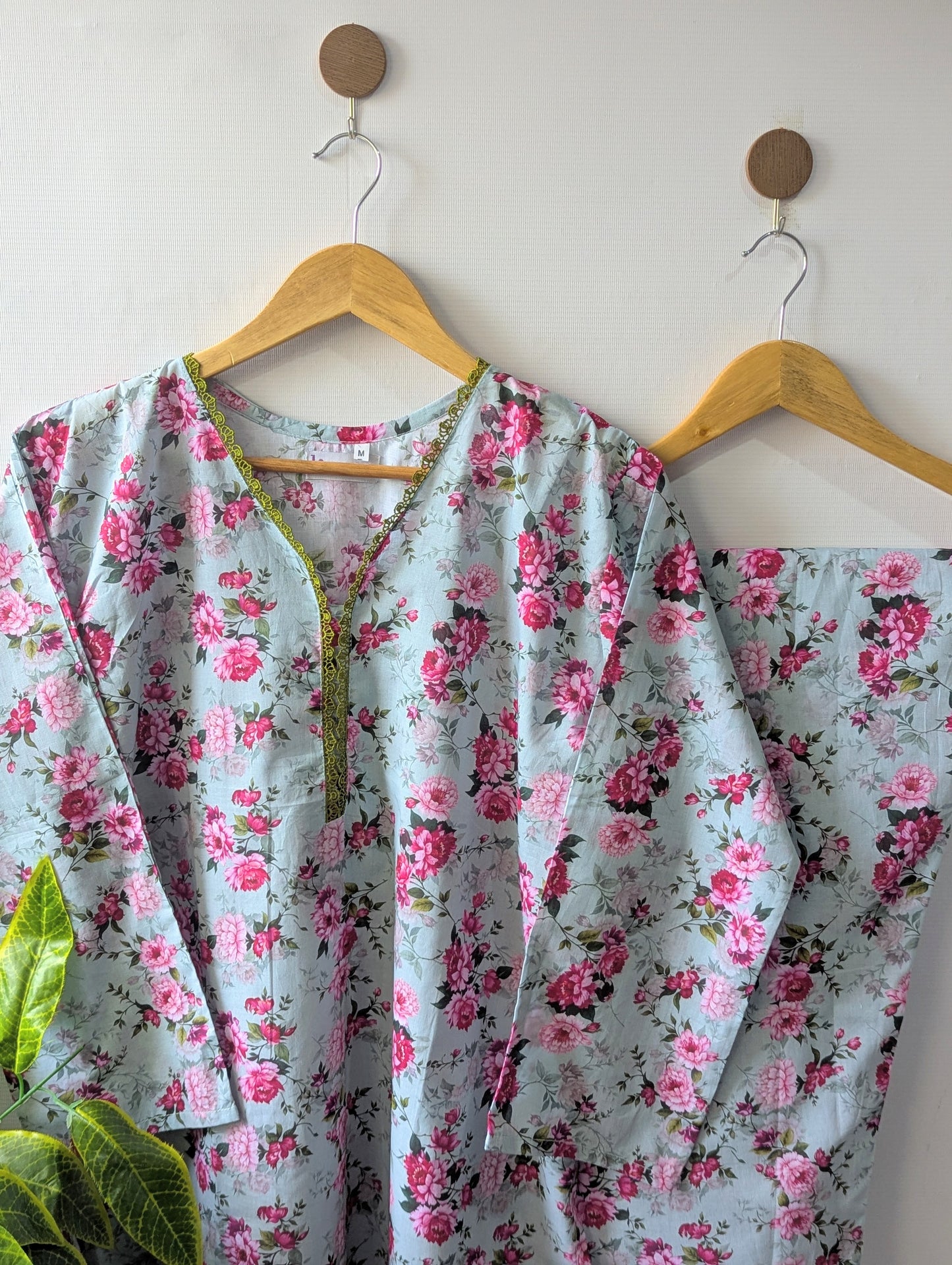 Sky Blossom Lawn Stitched 2pc