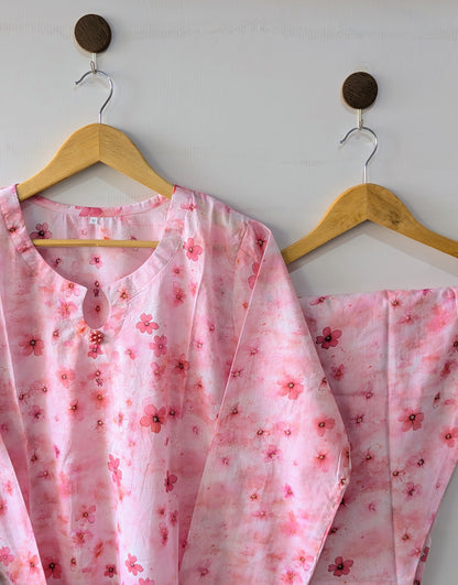 Pink Heaven Lawn 2pc Co-ord Set