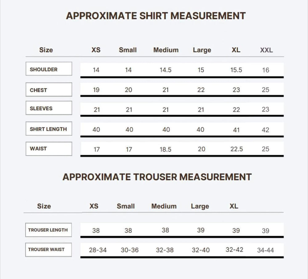 Size Guide
