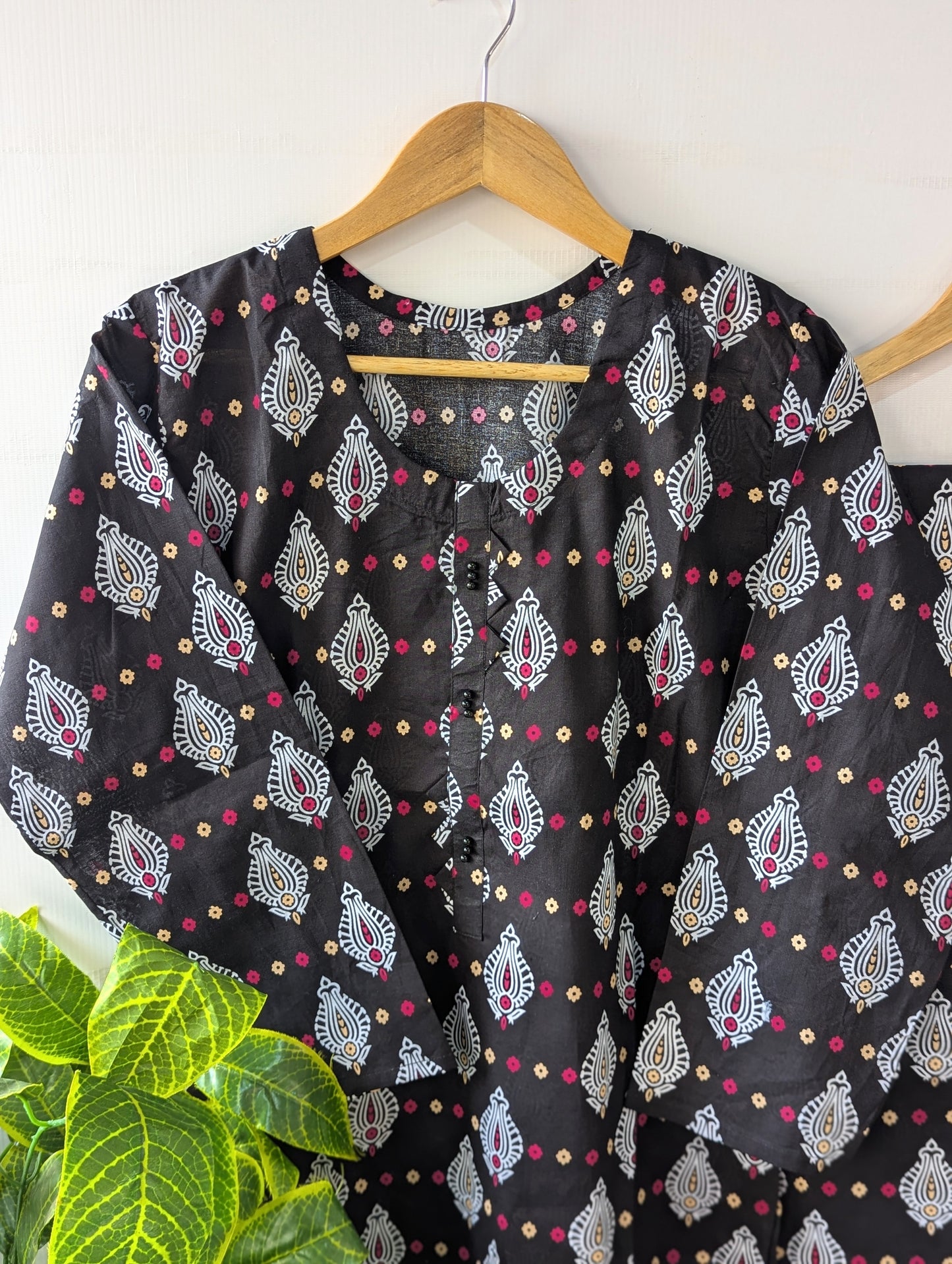 Paisley Dark Lawn 2pc Co-ord Set