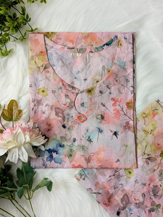 Haze Petals Lawn 2pc Co-ord Set