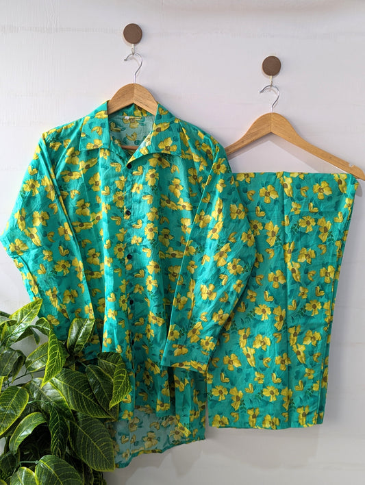 Citrus Garden Lawn Co-ord Set