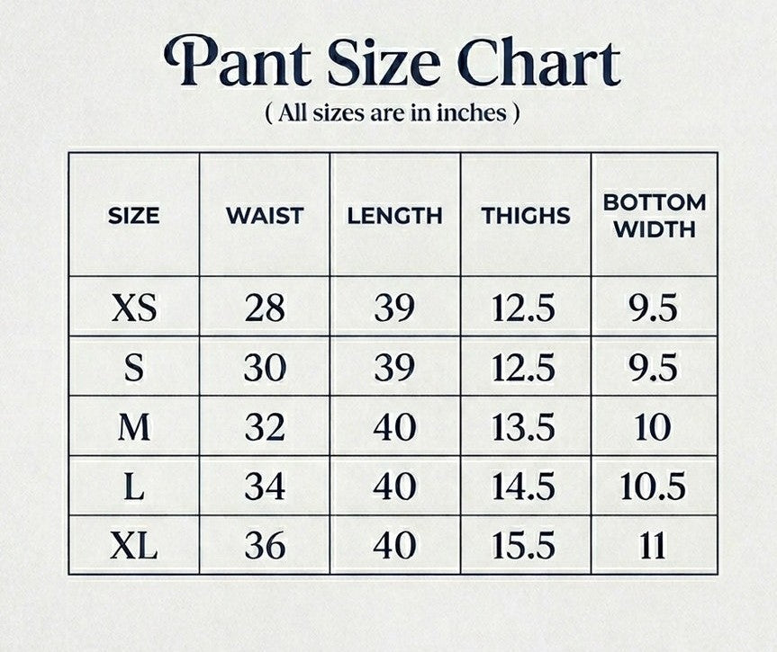 Size Guide