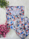 Light Blue Petals Lawn Stitched 2pc